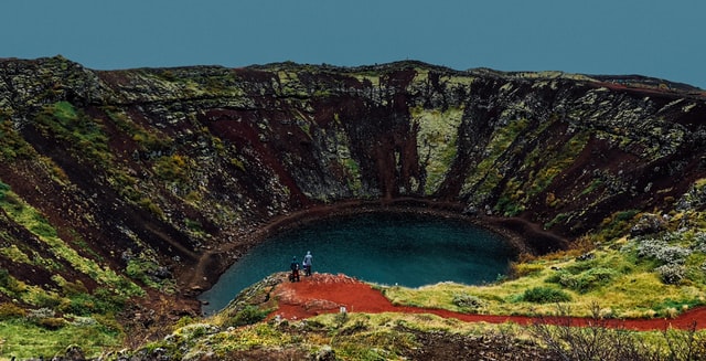 Kerið krater in IJsland
